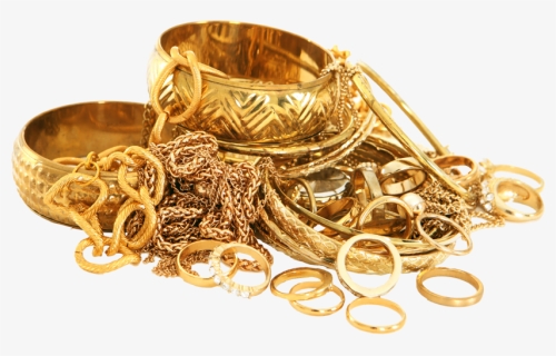 Compro Ouro - Gold Jewellery In Pot, HD Png Download, Transparent PNG