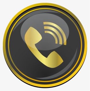 Golden Phone Logo Png , Png Download - Golden Phone Logo Png, Transparent Png, Transparent PNG