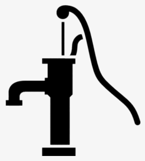 Water Pump Clipart - Water Hand Pump Vector, HD Png Download, Transparent PNG