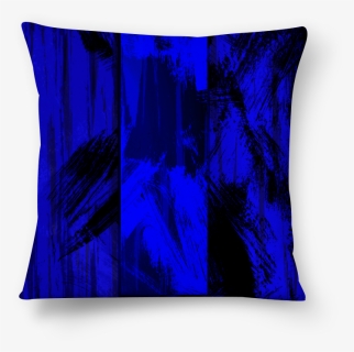 Almofada Pincelada Oriental Azul De Fv48 Designna - Cushion, HD Png Download, Transparent PNG