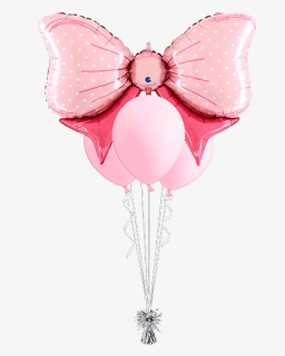Bouquet De Globos Lazo Rosa - Balloon, HD Png Download, Transparent PNG