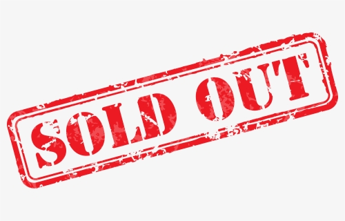 Sold Out Sign Png - Sold Out, Transparent Png, Transparent PNG