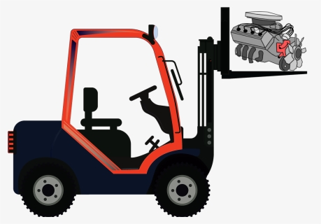 Montacargas Y Motores - Warehouse Forklift Parking Sign, HD Png Download, Transparent PNG