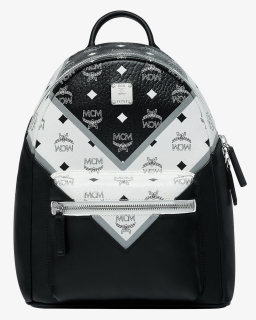 Mcm Backpack Black And White, HD Png Download , Transparent Png Image ...