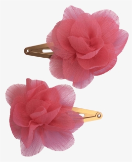 Puff Pc Ponytails And Fairytales Hair Clips - Flower Hair Clips Png, Transparent Png, Transparent PNG