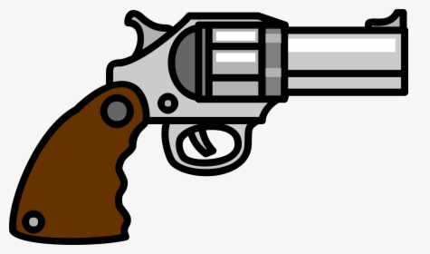Clip Art Firearm Pistol Handgun Free - Clip Art Of Gun, HD Png Download, Transparent PNG