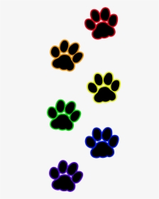 Cat Paw Prints Transparent, HD Png Download, Transparent PNG