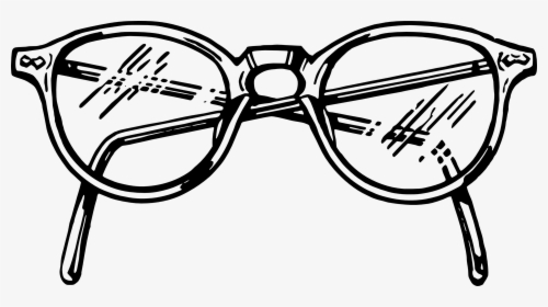 Eye Glasses, Spectacles, Specs, Eyes, Glass, Vision - Glasses Black White Clipart, HD Png Download, Transparent PNG