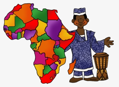 African Countries Map - Ivory Coast Africa Transparent, HD Png Download, Transparent PNG