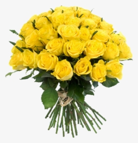 Bouquet Flowers Png - Yellow Flowers Bouquet Png, Transparent Png, Transparent PNG