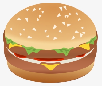 Burger Remix With Colors - Clip Art Burger Png, Transparent Png, Transparent PNG