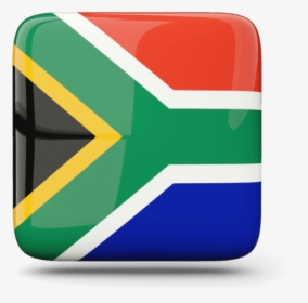 South Africa Flag Square, HD Png Download, Transparent PNG