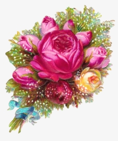 Flower Bouquet Rose Clip Art - Flower Bouquet Transparent Background, HD Png Download, Transparent PNG