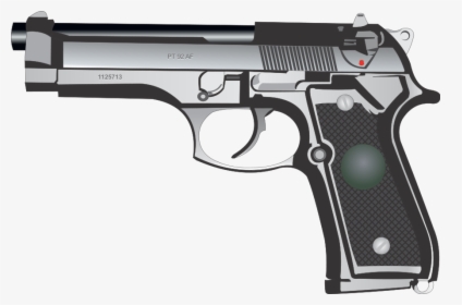 28 Collection Of Gun Clipart Png - 9mm Pistol Png, Transparent Png, Transparent PNG