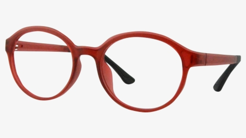 Red Glasses Frame - Plastic, HD Png Download, Transparent PNG