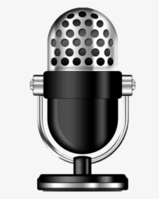 Microphone Transparent Desktop Microphone No Background - Podcast Mic Transparent Background, HD Png Download, Transparent PNG