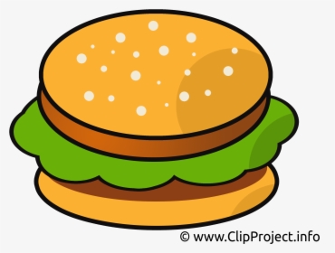 Bilder Essen Clipart 5 By Alex - Transparent Burger Images Cartoon, HD Png Download, Transparent PNG