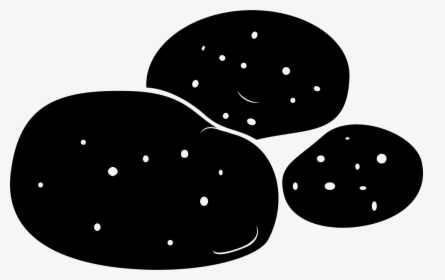 Potato Png Black, Transparent Png, Transparent PNG