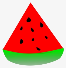 Watermelon - Triangle Watermelon Clip Art, HD Png Download, Transparent PNG
