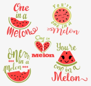 One In A Melon Svg, HD Png Download, Transparent PNG