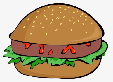 Food Clipart Mac Hamburger - Burger Images Clip Art, HD Png Download, Transparent PNG