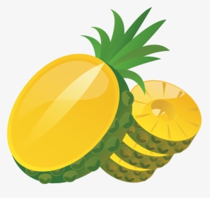 Pineapple To Use Free Download Png Clipart - Cut Pineapple Clipart, Transparent Png, Transparent PNG