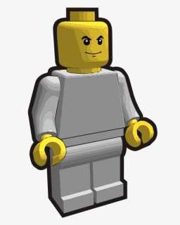 Toy,lego,yellow - Lego Minifigure Vector, HD Png Download, Transparent PNG