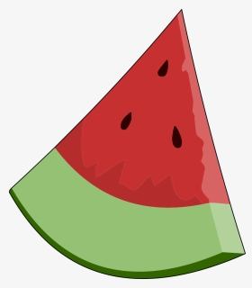 Watermelon Slice Wedge Svg Clip Arts - Clipart Food Transparent Background, HD Png Download, Transparent PNG