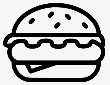 Hamburger - Hamburger Png Icon, Transparent Png, Transparent PNG