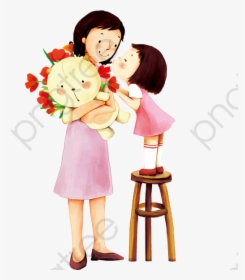 I Love You Mom - Mothers Day Images In Hindi, HD Png Download, Transparent PNG