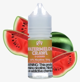 E-liquid Watermelon Crawl - Watermelon, HD Png Download, Transparent PNG