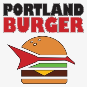 Building Clipart Burger - Portland Burger Logo, HD Png Download, Transparent PNG