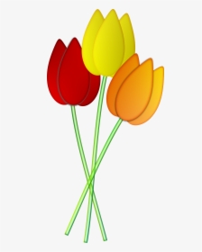 Tulips Flowers Spring Png Image - Tulips Flowers, Transparent Png, Transparent PNG