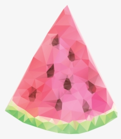 Watermelon Clipart Triangle - Triangle, HD Png Download, Transparent PNG