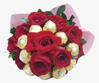 Chochlate Dreams 10 Ferraro 13 Rose Bouquet - Garden Roses, HD Png Download, Transparent PNG