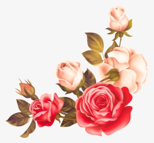 Bouquet Of Flowers Png Image Free Download Searchpng - Flower Border Transparent Background, Png Download, Transparent PNG
