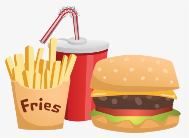 Transparent Junk Food Png - Dibujos De Comida Chatarra, Png Download, Transparent PNG