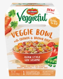 Veggieful Asian Style Soy Sesame Veggie Bowl - Del Monte Veggieful Veggie Bowl, HD Png Download, Transparent PNG