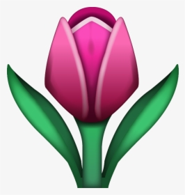 Emoji Tulip, HD Png Download, Transparent PNG