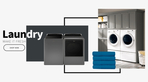 Transparent Home Appliances Png - Clothes Dryer, Png Download, Transparent PNG