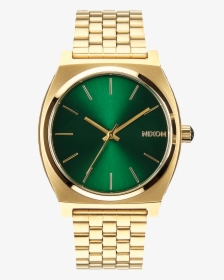 Nixon Gold And Green Watch, HD Png Download, Transparent PNG