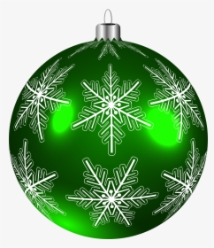 Beautiful Christmas Ball Png - Green Christmas Balls Clipart, Transparent Png, Transparent PNG