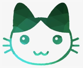 Cat Green Leaf Transparent - Pastel Goth Satanic Cat, HD Png Download, Transparent PNG