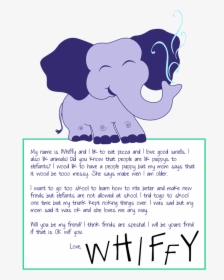 Write A Story About A Elephant, HD Png Download, Transparent PNG
