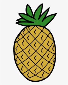 Icons Png Free And - Clipart Image Of Pineapple, Transparent Png, Transparent PNG