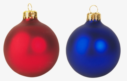 Christmas Ball Christmas Christmas Decorations Free - Transparent Background Red Christmas Ornament, HD Png Download, Transparent PNG