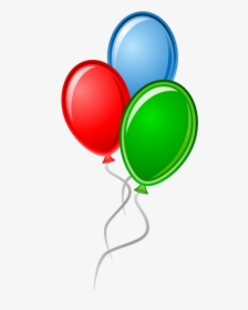 Balloon Birthday Holi Party The Holiday Clipart - Balões Png, Transparent Png, Transparent PNG