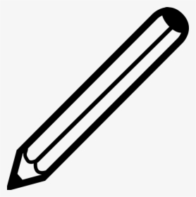 Pencil, Black, Design, Drawing, Education, Symbol - Pen Clip Art, HD Png Download, Transparent PNG