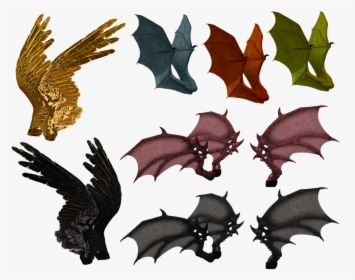 Wing, Wings, Feather, Demon, Dragon, Bat, Monster - Vampire Bat, HD Png Download, Transparent PNG