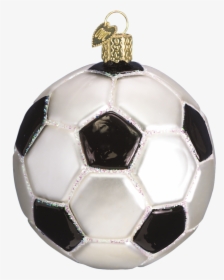 Soccer Ball Ornament Old World Christmas On Its-ornamental - Esferas Navideñas De Balon De Futbol, HD Png Download, Transparent PNG